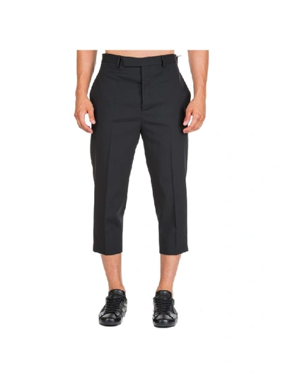 Shop Rick Owens Astaires Trousers In Nero