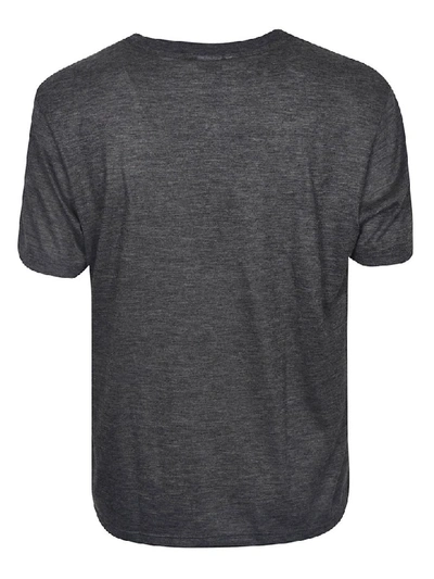 Shop Brioni Classic T-shirt In Grey