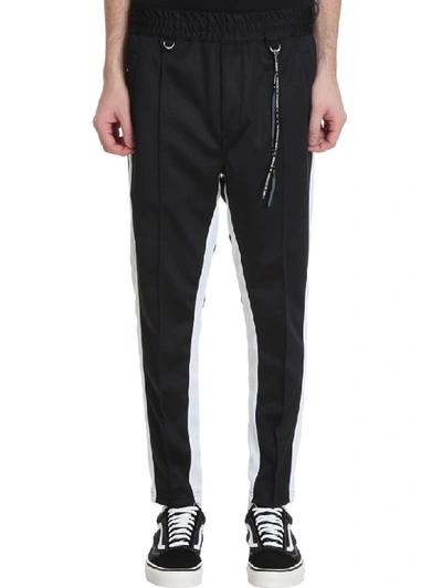 Shop Mastermind Japan Pants In Black Polyester