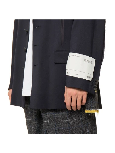 Off-white Reconstructed Jacket In Multicolor