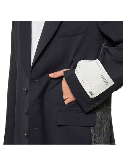 Off-white Reconstructed Jacket In Multicolor