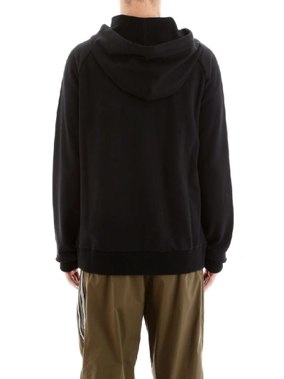 Shop Lanvin Zipped Hoodie In Black (black)