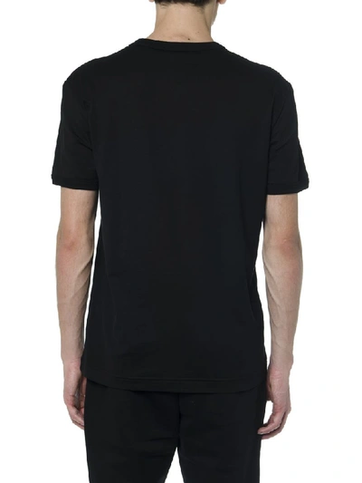 Shop Dolce & Gabbana Black Cotton T Shirt With Logo