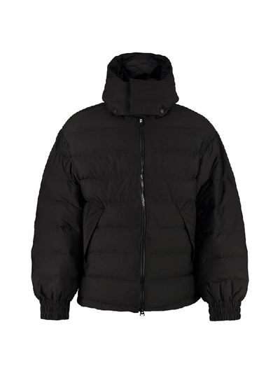 Shop Y-3 Seamless Technical-nylon Down Jacket In Black