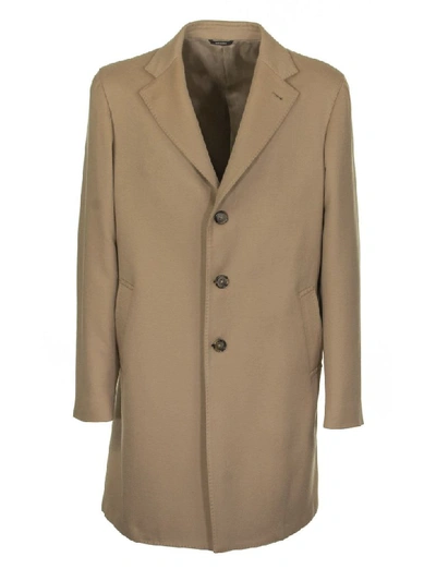 Shop Loro Piana Sartorial Coat Cashmere In Light Camel