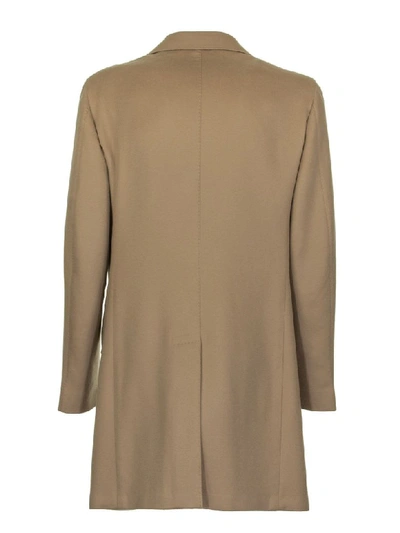 Shop Loro Piana Sartorial Coat Cashmere In Light Camel