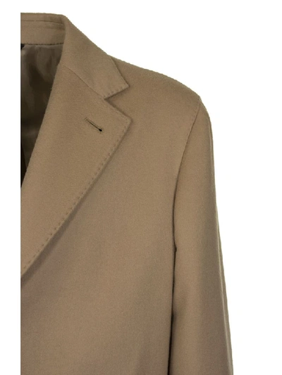 Shop Loro Piana Sartorial Coat Cashmere In Light Camel