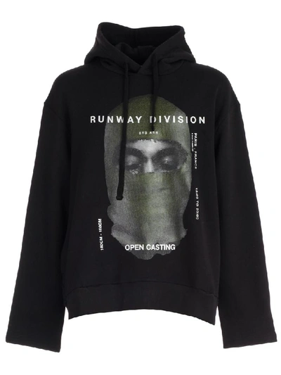 Shop Ih Nom Uh Nit Sweatshirt W/hood Kanye Mask In Black