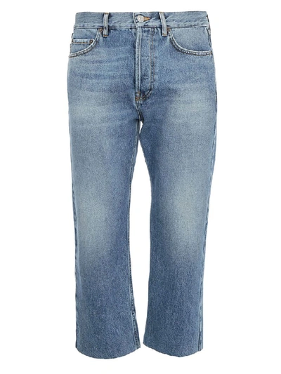Shop Balenciaga Jeans In Light Vint Indigo