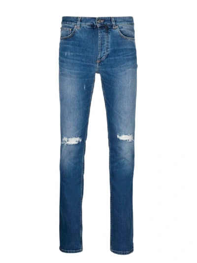 Shop Givenchy Jeans In Blue