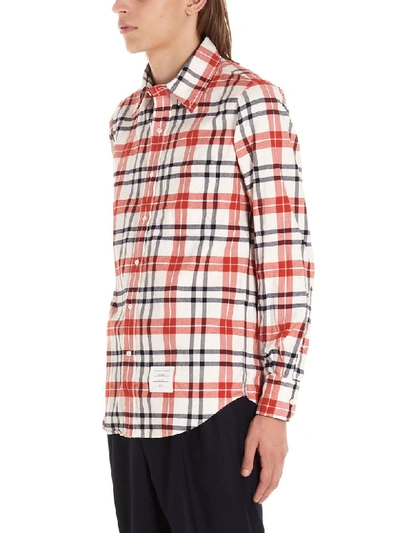 Shop Thom Browne Shirt In Multicolor