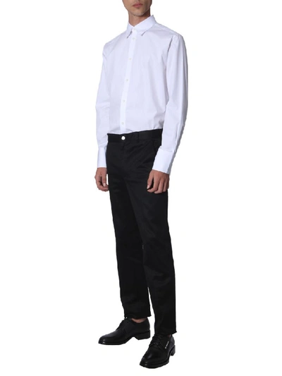 Shop Givenchy Slim Fit Pants In Nero