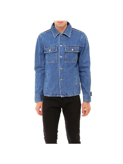 Shop Maison Margiela Jacket In Blue