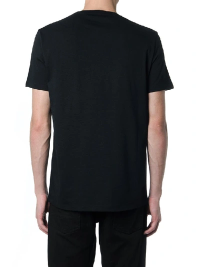 Shop Alexander Mcqueen Mcqueen Black Cotton T-shirt