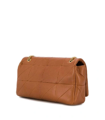 Shop Saint Laurent Small Jamie Shoulder Bag In Brown