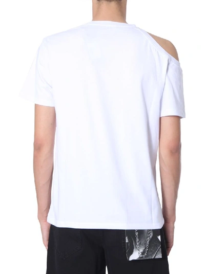 Shop Raf Simons Performers Printed T-shirt In Bianco