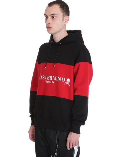Shop Mastermind Japan Sweatshirt In Black Cotton
