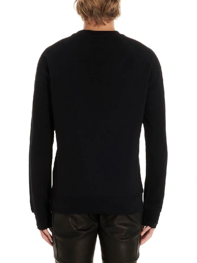 Shop Balmain Sweatshirt In Black