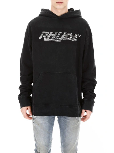 rhude SWAROVSKI Logo hoodie