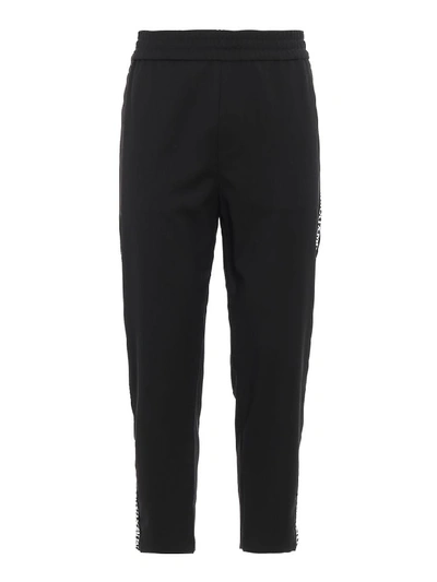 Shop Moschino Pants In Black