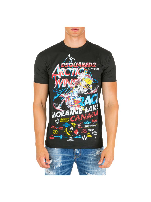 dsquared arctic twins t shirt