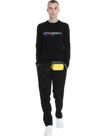 Shop Givenchy Pants In Black Wool