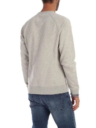 Shop Fila Cotton Sweatshirt In Gray