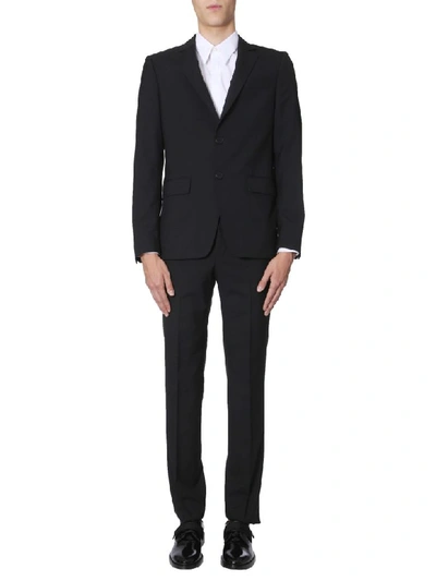 Shop Givenchy Slim Fit Suit In Nero