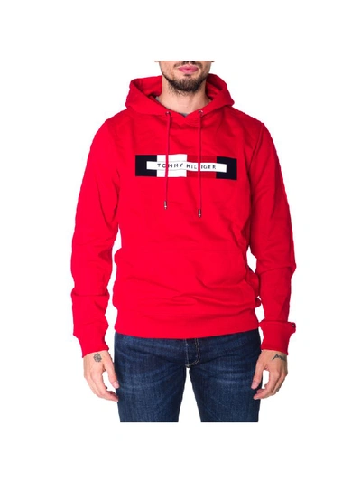 Shop Tommy Hilfiger Tommy Hilfigher Cotton Sweatshirt In Red