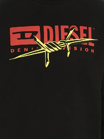 Shop Diesel Sweatshirt In Black