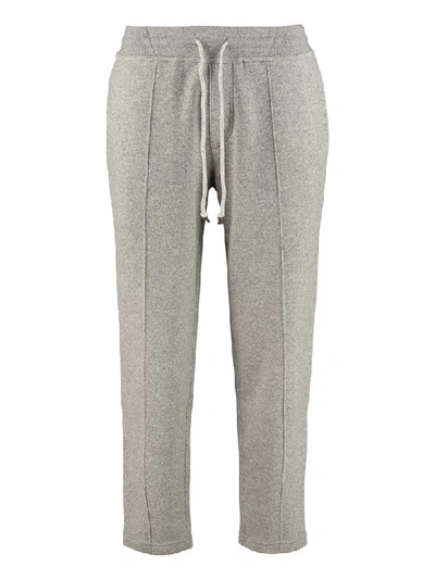 Shop Brunello Cucinelli Cashmere Sweatpants In Grey