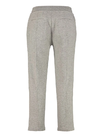 Shop Brunello Cucinelli Cashmere Sweatpants In Grey