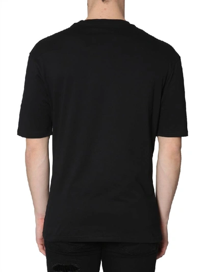 Shop Dior The New Look 1947 Print T-shirt In Nero