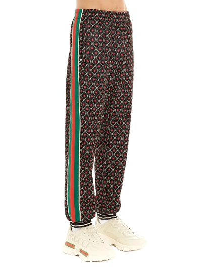 Shop Gucci Stars Pants In Multicolor