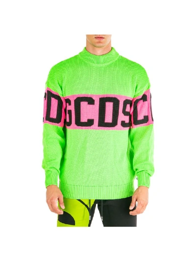 Shop Gcds Logo Jumper In Verde