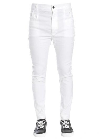 Shop Haider Ackermann Skinny Fit Trousers In Bianco