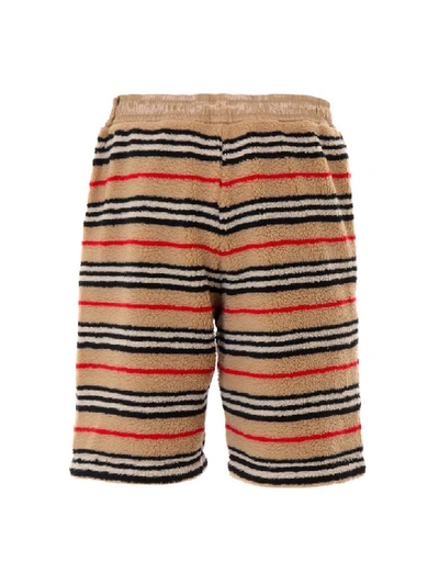 Shop Burberry Holwell Bermuda Shorts In Beige