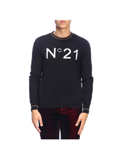 Shop N°21 N° 21 Sweater Sweater Men N° 21 In Black