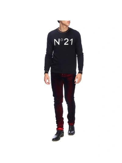 Shop N°21 N° 21 Sweater Sweater Men N° 21 In Black