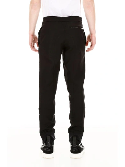 Shop Alexander Mcqueen Zipped Joggers In Black (black)