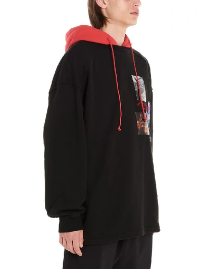 Shop Juunj Juun.j Synthetic Hoodie In Black