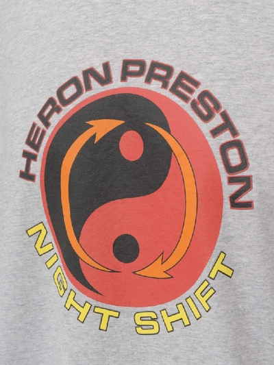 Shop Heron Preston T-shirt In Grey