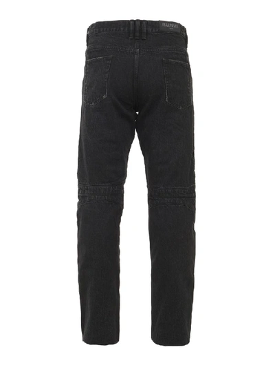 Shop Balmain Paris Jeans In Black