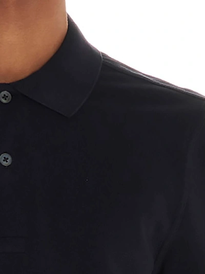 Shop Tom Ford Tennis Polo In Blue