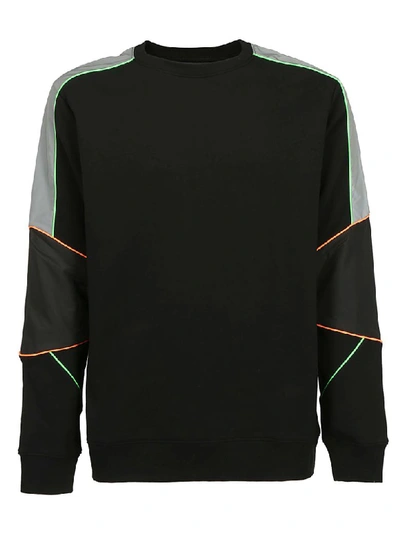 Shop Les Hommes Sweatshirt In Black