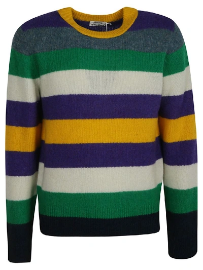 Contrasting Colors Line Pullover Sweater – FanFreakz