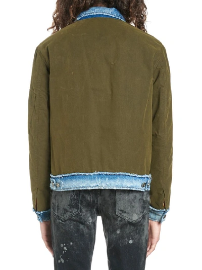 Shop Overcome Military Jacket In Green