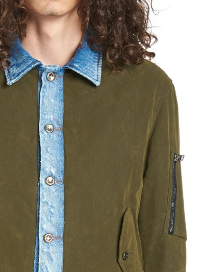 Shop Overcome Military Jacket In Green