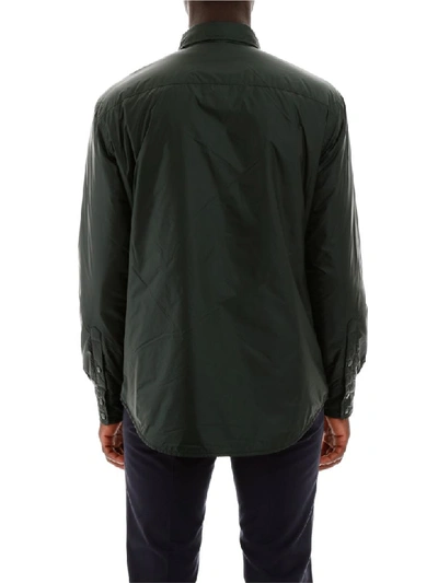 Shop Aspesi 13 Piu Jacket In Verde Inglese (green)