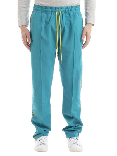 Shop Just Don Islanders Track Pant In Teal